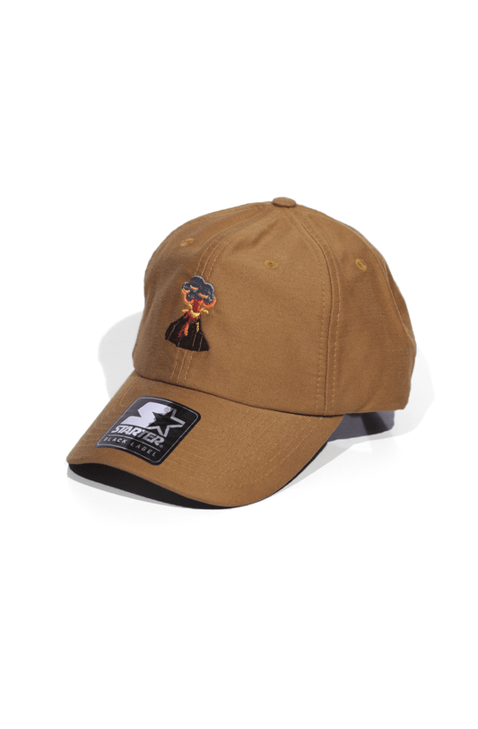 Boné Starter Black Label Volcano Strapback Marrom - NewSkull