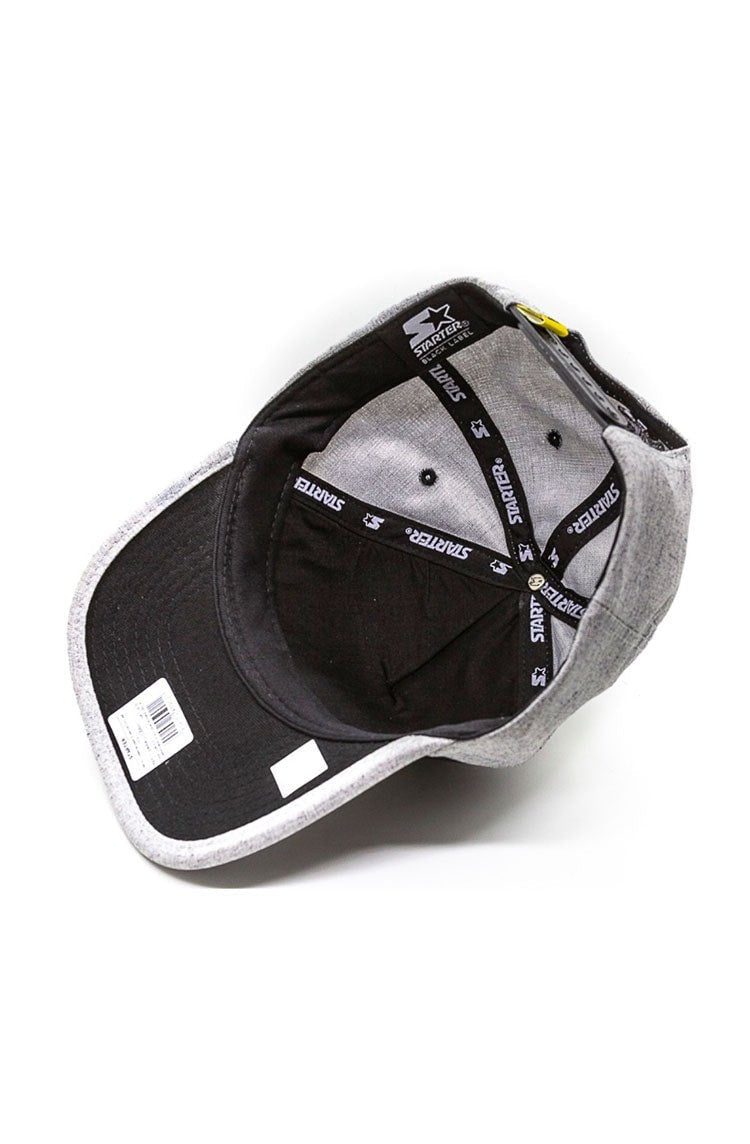 Bone STARTER Collab Felix Snapback Preto/Cinza - NewSkull