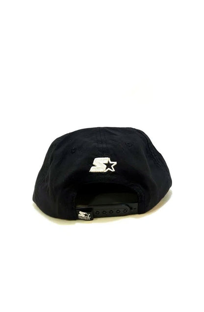 Bone Starter Logo Aba Reta Snap Popeye Preto/Branco - NewSkull