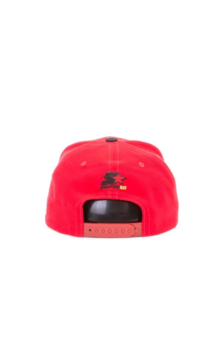 Bone Starter Snap Collab Budweiser Vermelho/Preto - NewSkull