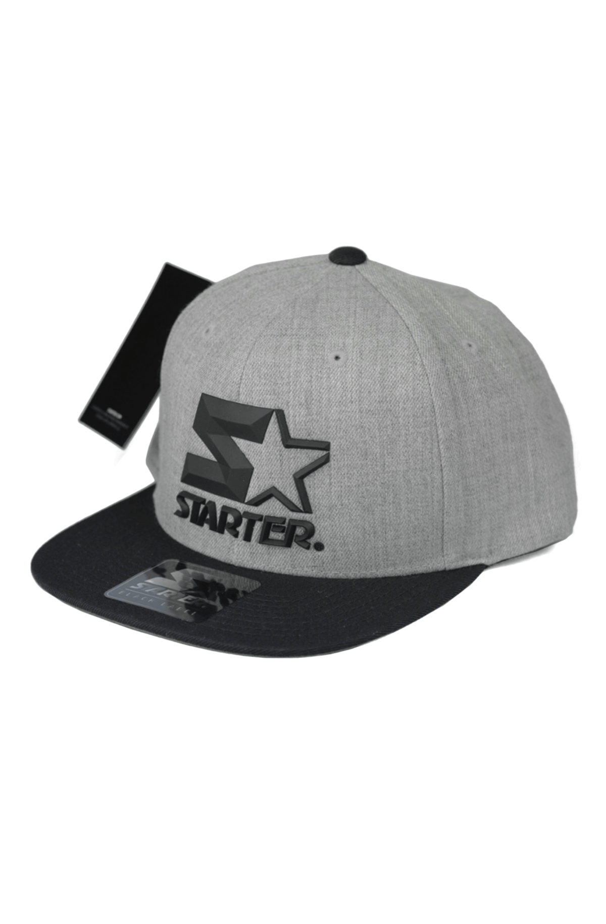 Boné Starter Snapback 3d Star Cinza - NewSkull