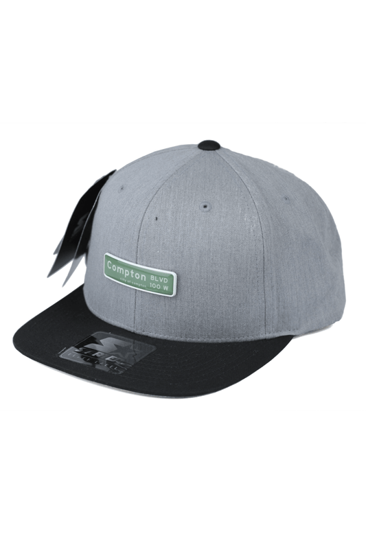 Boné Starter Snapback Compton Blvd Cinza - NewSkull