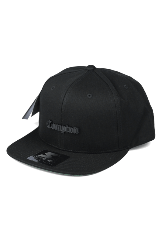 Boné Starter Snapback Metal Compton Preto - NewSkull