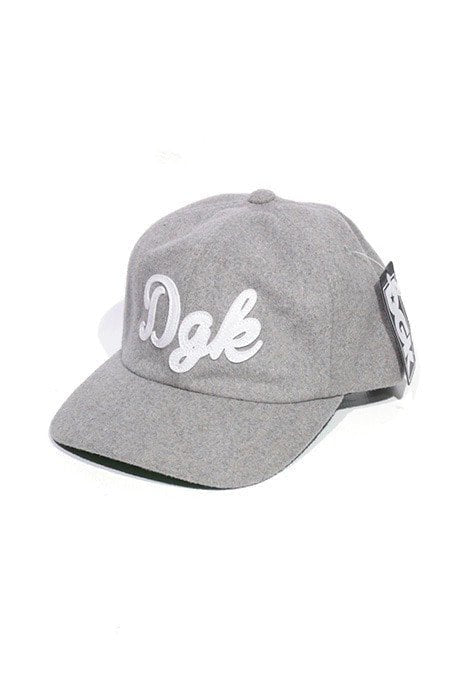 Boné Strapback DGK Past Time 6 Panel Cinza - NewSkull