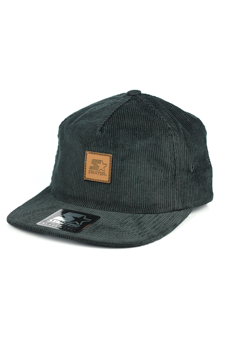 Boné Strapback Starter Unstructured Veludo Preto - NewSkull