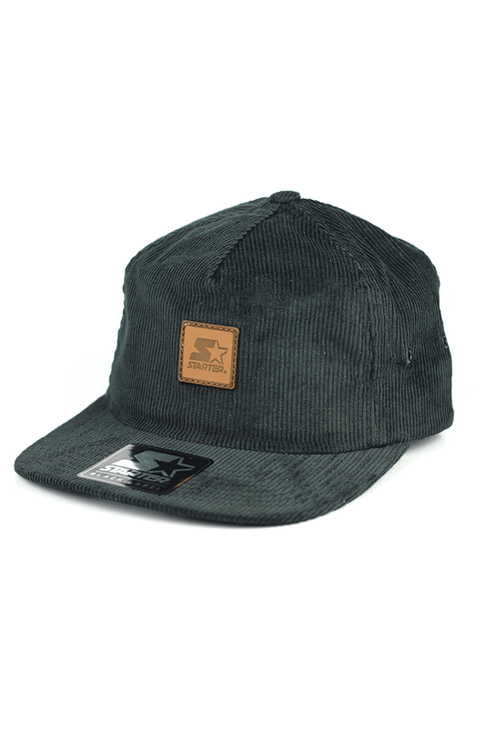 Boné Strapback Starter Unstructured Veludo Preto - NewSkull
