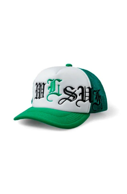Bone Sufgang Trucker Branco/Verde - NewSkull