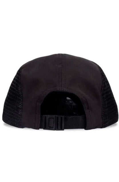 Bone Thrasher Flame Outline Five Panel Preto/Branco - NewSkull