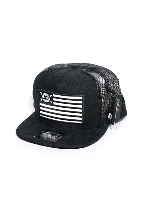 Boné Trucker Snapback Starter Black Flag - NewSkull
