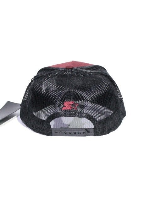 Boné Trucker Snapback Starter Black Label NH Leather - NewSkull