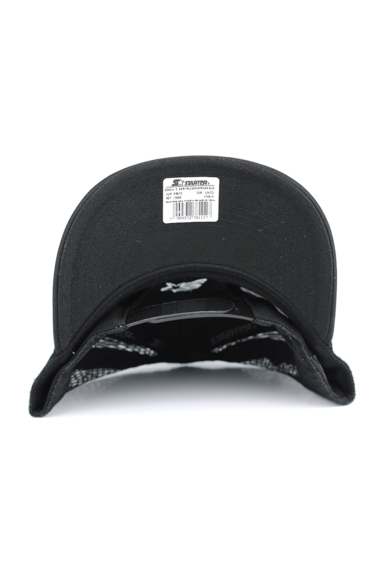 Boné Trucker Starter Africa Preto - NewSkull