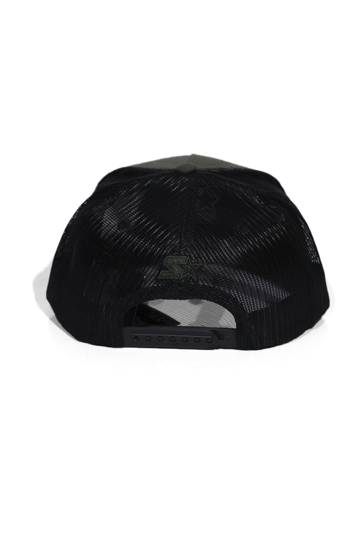 Boné Trucker Starter Black Label NH Leather 2 Verde Snapback - NewSkull