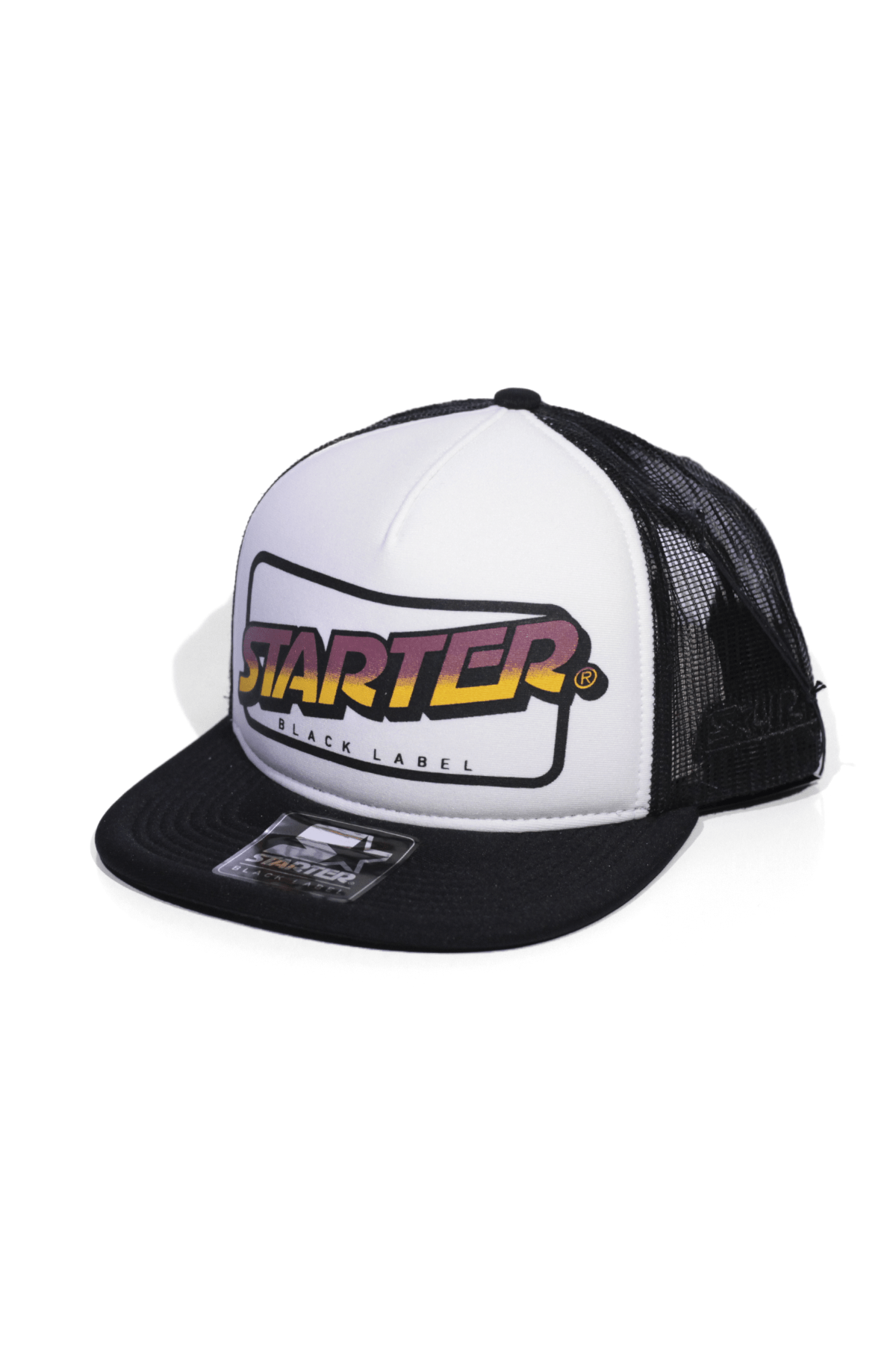 Boné Trucker Starter Retro Preto - NewSkull