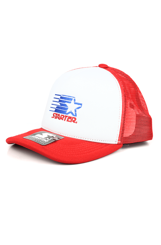 Boné Trucker Starter Retro Vermelho - NewSkull