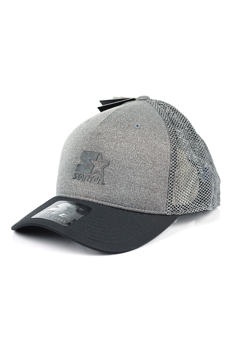 Boné Trucker Starter Silicon Multicolor Cinza - NewSkull