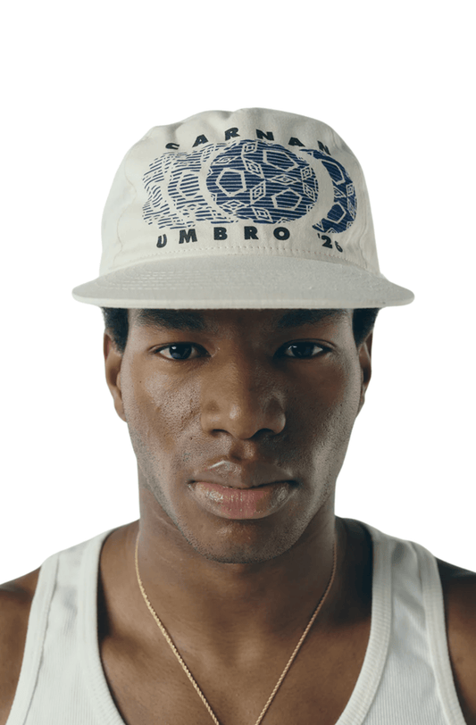 Boné Umbro x Carnan Association Hat Off-White/Azul - NewSkull