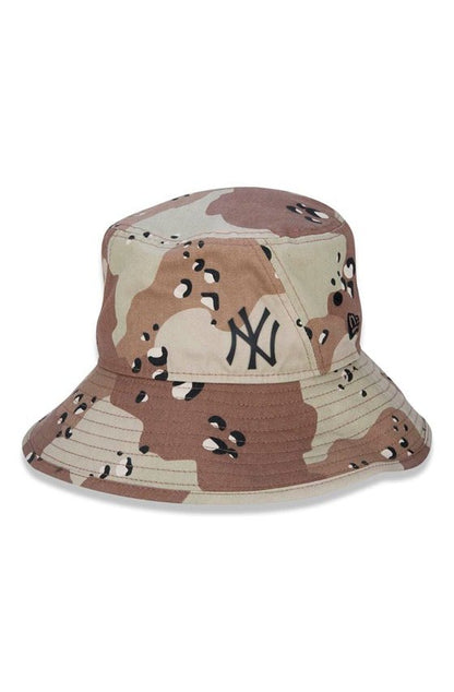 Bucket New Era New York Yankees Mlb Desert Camo - NewSkull