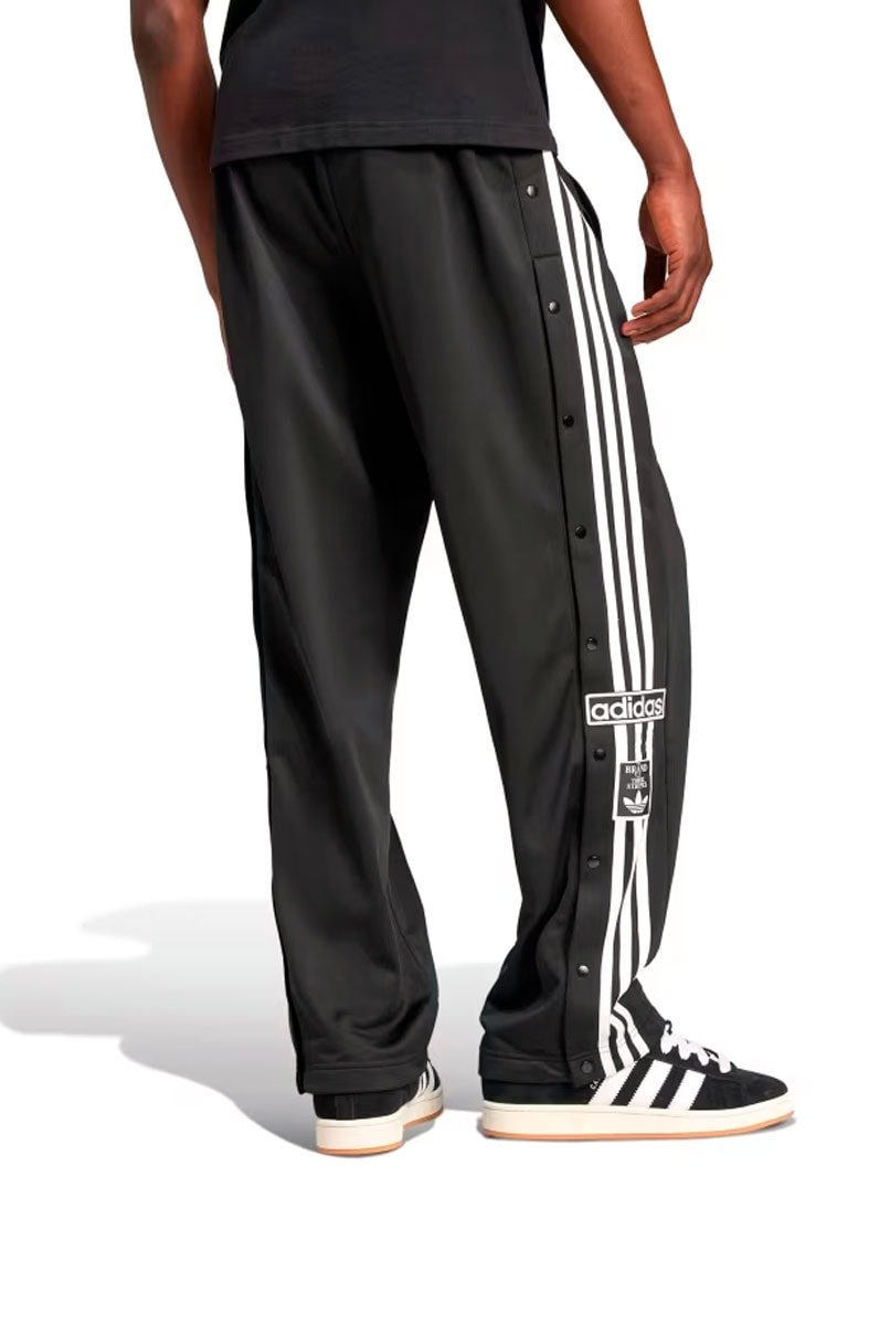 Calça Adidas Adibreak Preto/Branco - NewSkull