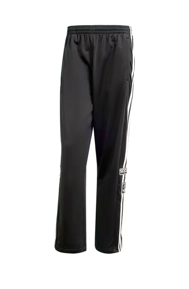 Calça Adidas Adibreak Preto/Branco - NewSkull