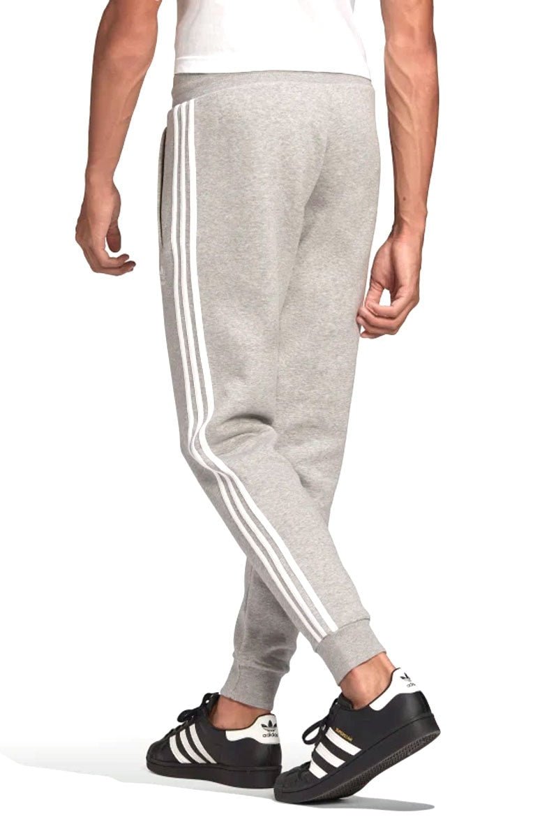 Calça Adidas Adicolor Classics 3 - stripes Cinza/Branco - NewSkull
