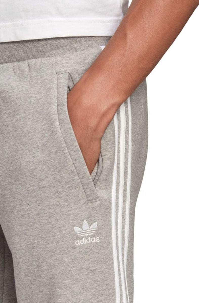 Calça Adidas Adicolor Classics 3 - stripes Cinza/Branco - NewSkull