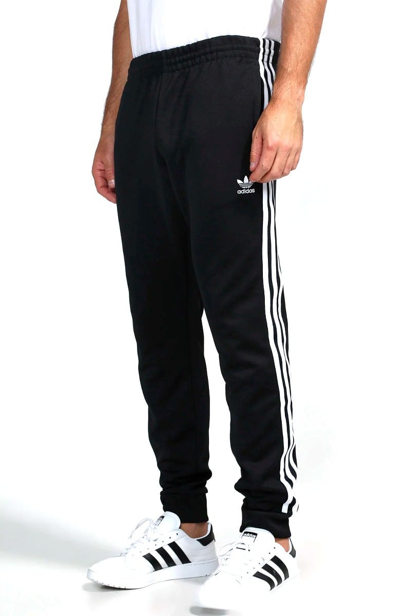 Calça Adidas Adicolor Classics Primeblue Sst Preto/Branco - NewSkull