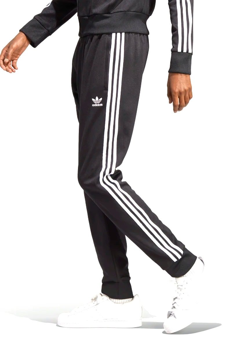 Calça Adidas Adicolor Classics SST Preto/Branco - NewSkull