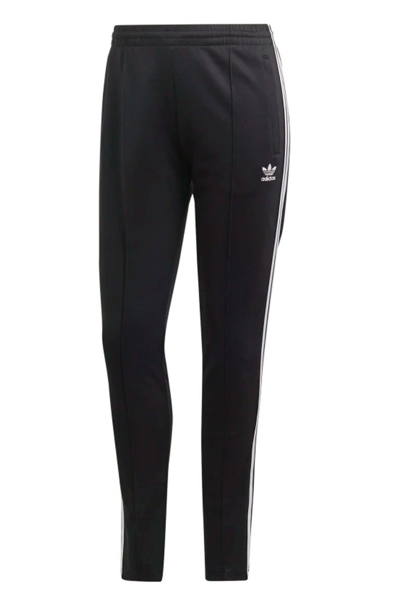 Calça Adidas Adicolor SST Feminina Preto/Branco - NewSkull