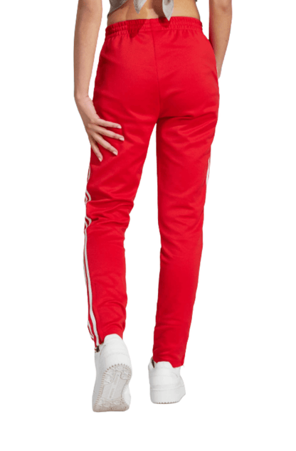 Calça Adidas Adicolor SST Vermelho/Branco - NewSkull