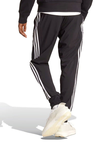Calça Adidas Aeroready Essentials 3 - stripes Preto/Branco - NewSkull