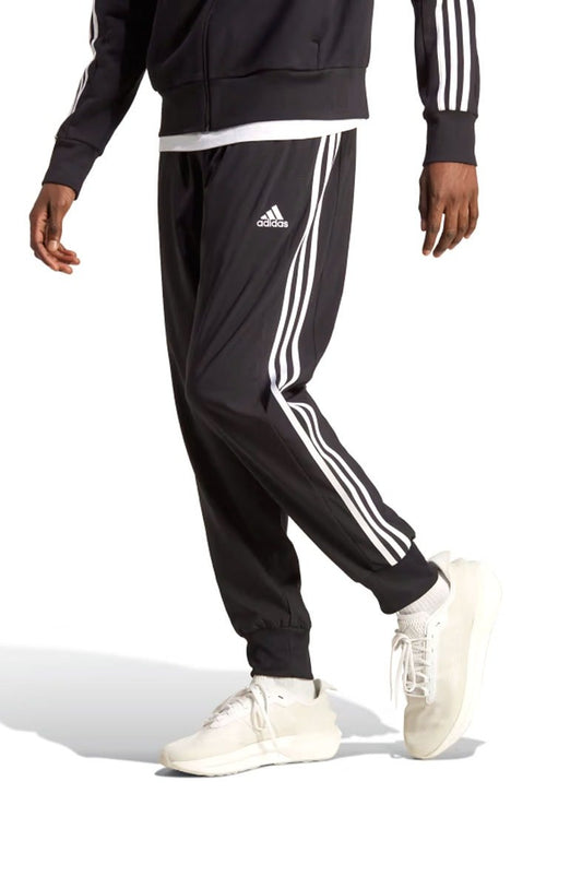 Calça Adidas Aeroready Essentials 3 - stripes Preto/Branco - NewSkull