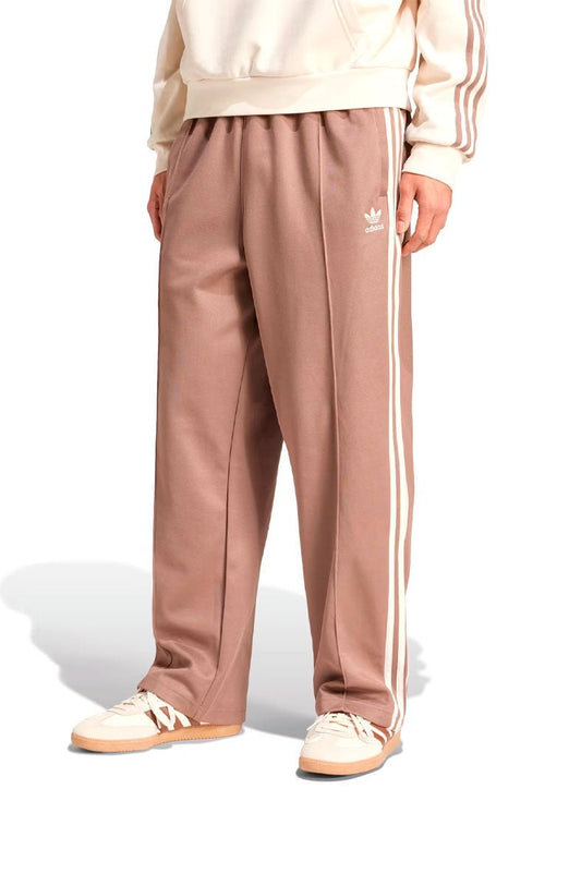 Calça Adidas Baggy Fit Firebird Marrom/Bege - NewSkull