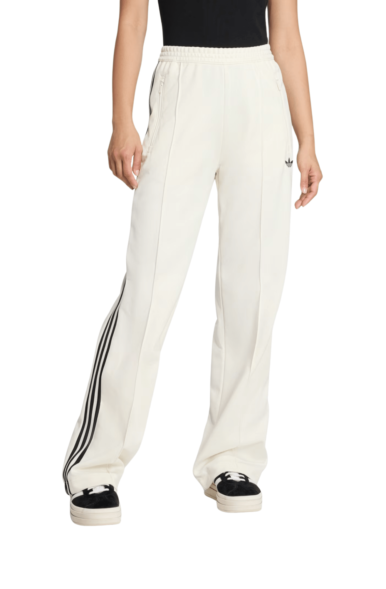 Calça Adidas Classic Training Track Pants Off - White/Preto - NewSkull