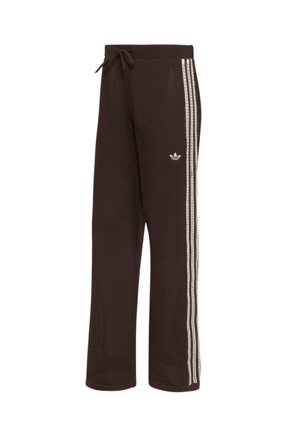 Calça Adidas Crochê Firebird Marrom - NewSkull