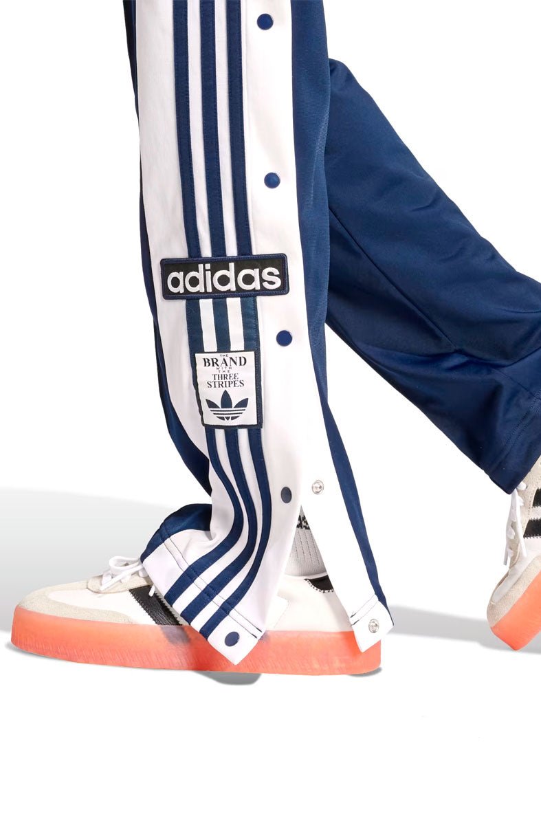 Calça Adidas Feminino Adibreak Azul/Branco - NewSkull