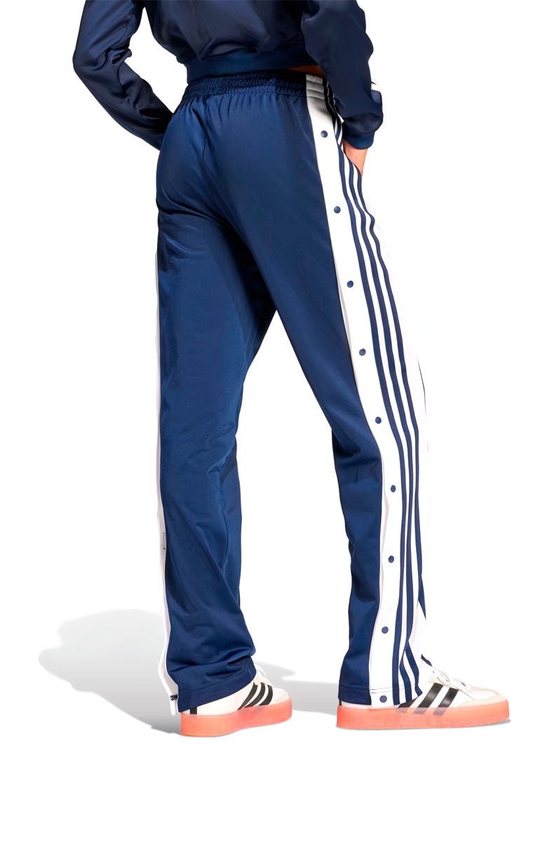 Calça Adidas Feminino Adibreak Azul/Branco - NewSkull