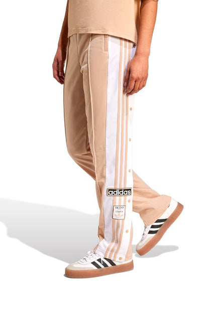 Calça Adidas Feminino Adibreak Bege/Branco - NewSkull