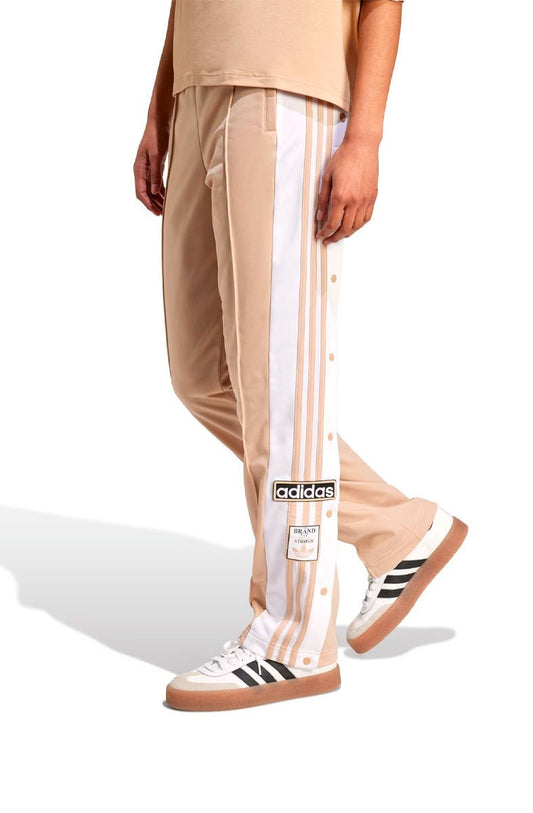 Calça Adidas Feminino Adibreak Bege/Branco - NewSkull