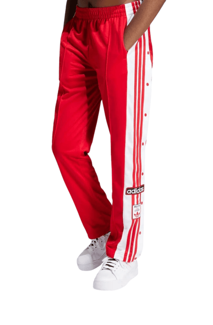 Calça Adidas Feminino Adibreak Vermelho/Branco - NewSkull