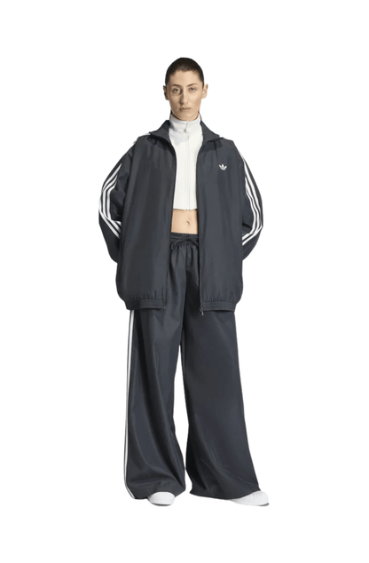Calça Adidas Firebird Adilenium Track Pants Preto/Branco - NewSkull
