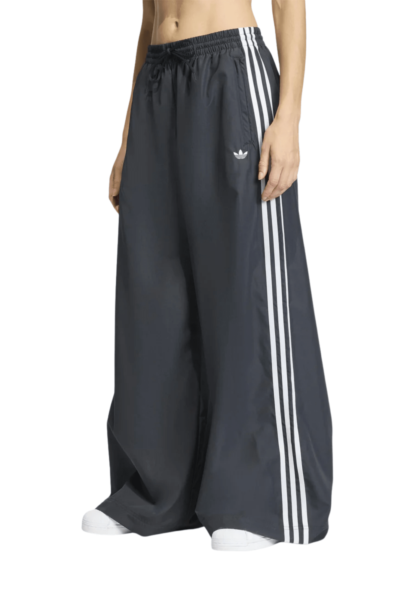 Calça Adidas Firebird Adilenium Track Pants Preto/Branco - NewSkull