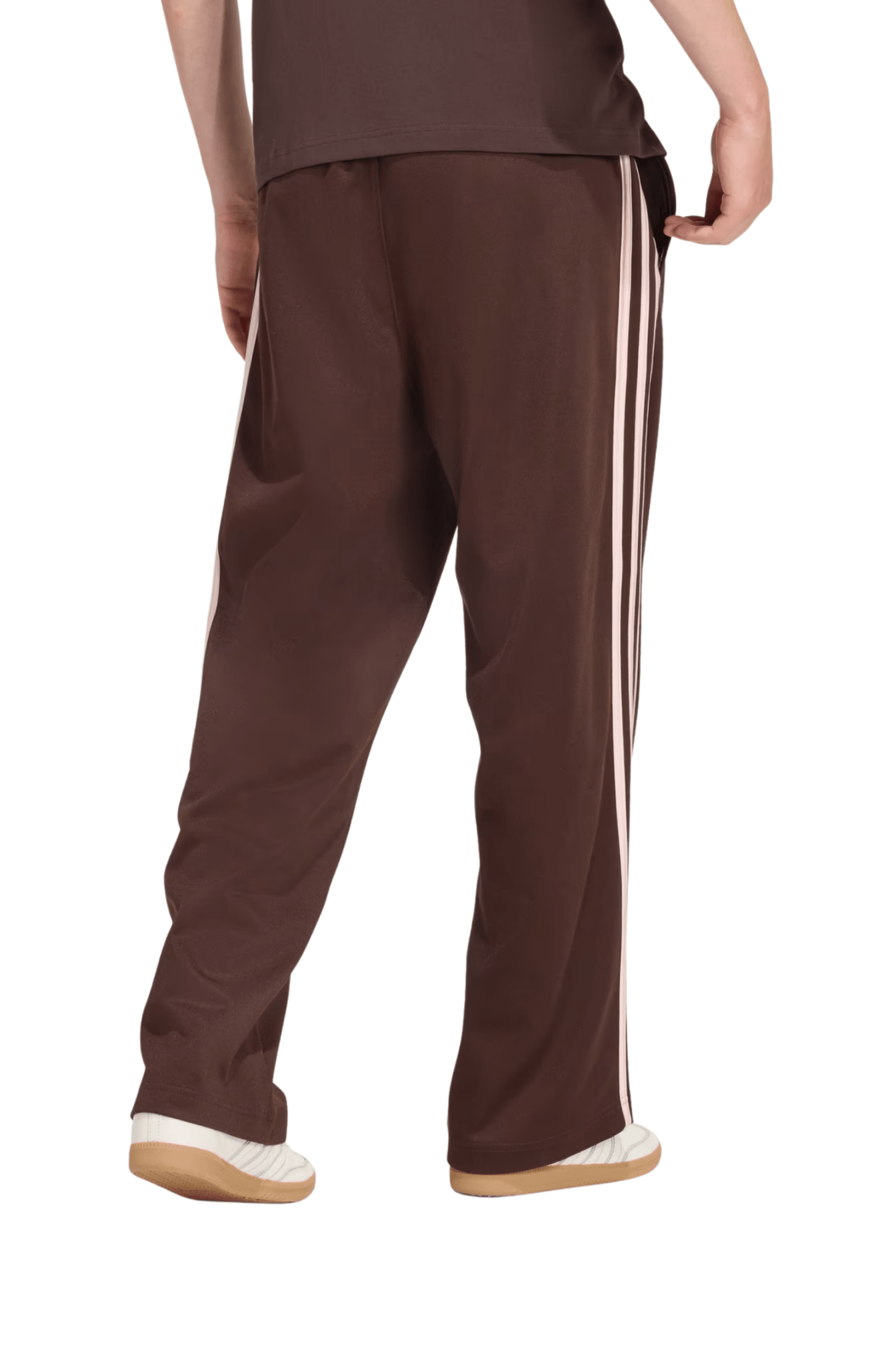 Calça Adidas Firebird Baggy Marrom - NewSkull