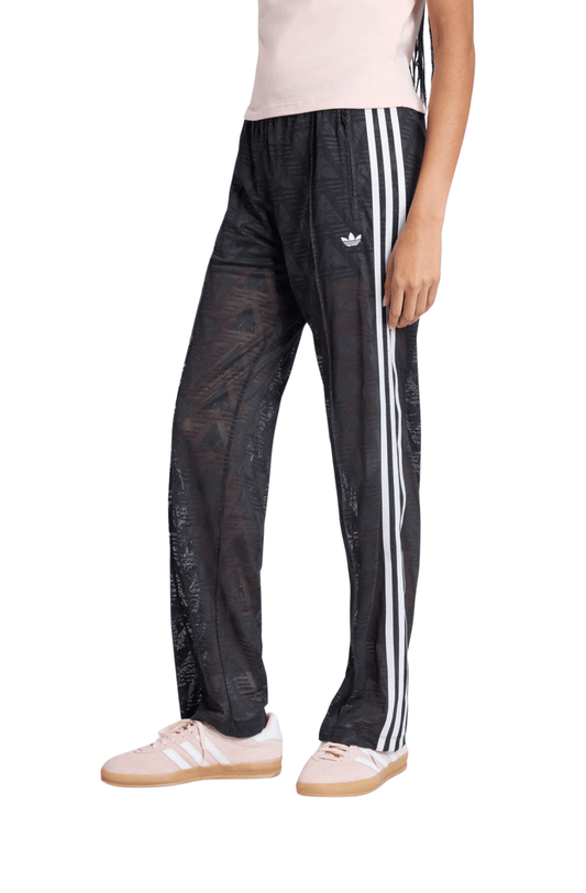 Calça Adidas Firebird Classic Lace Track Pants Preto/Branco - NewSkull
