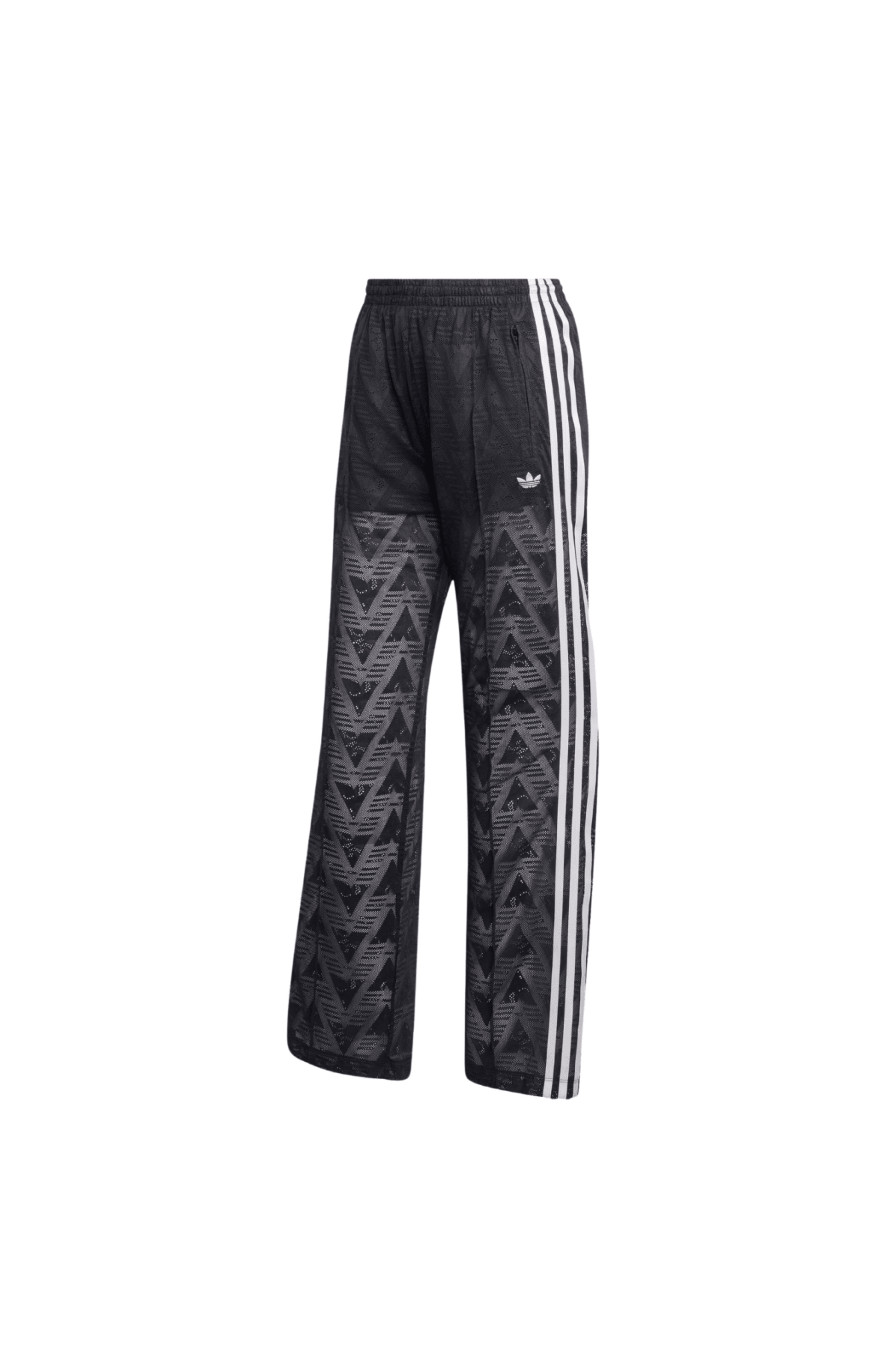 Calça Adidas Firebird Classic Lace Track Pants Preto/Branco - NewSkull