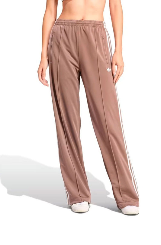 Calça Adidas Firebird Loose Track Marrom/Branco - NewSkull