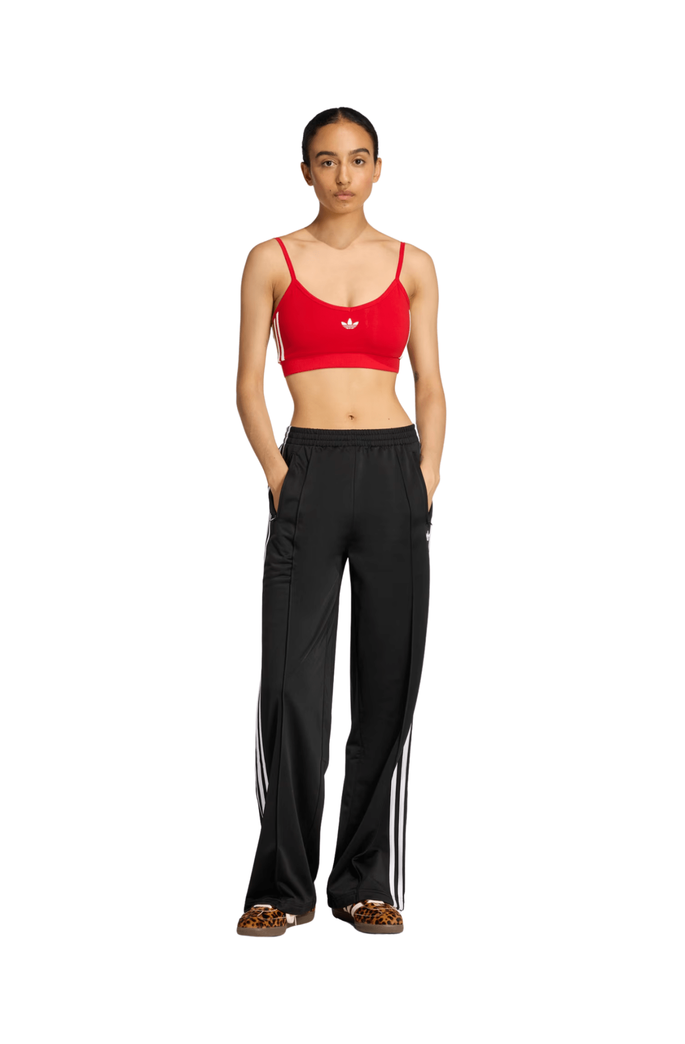 Calça Adidas Firebird Loose Track Preto - NewSkull