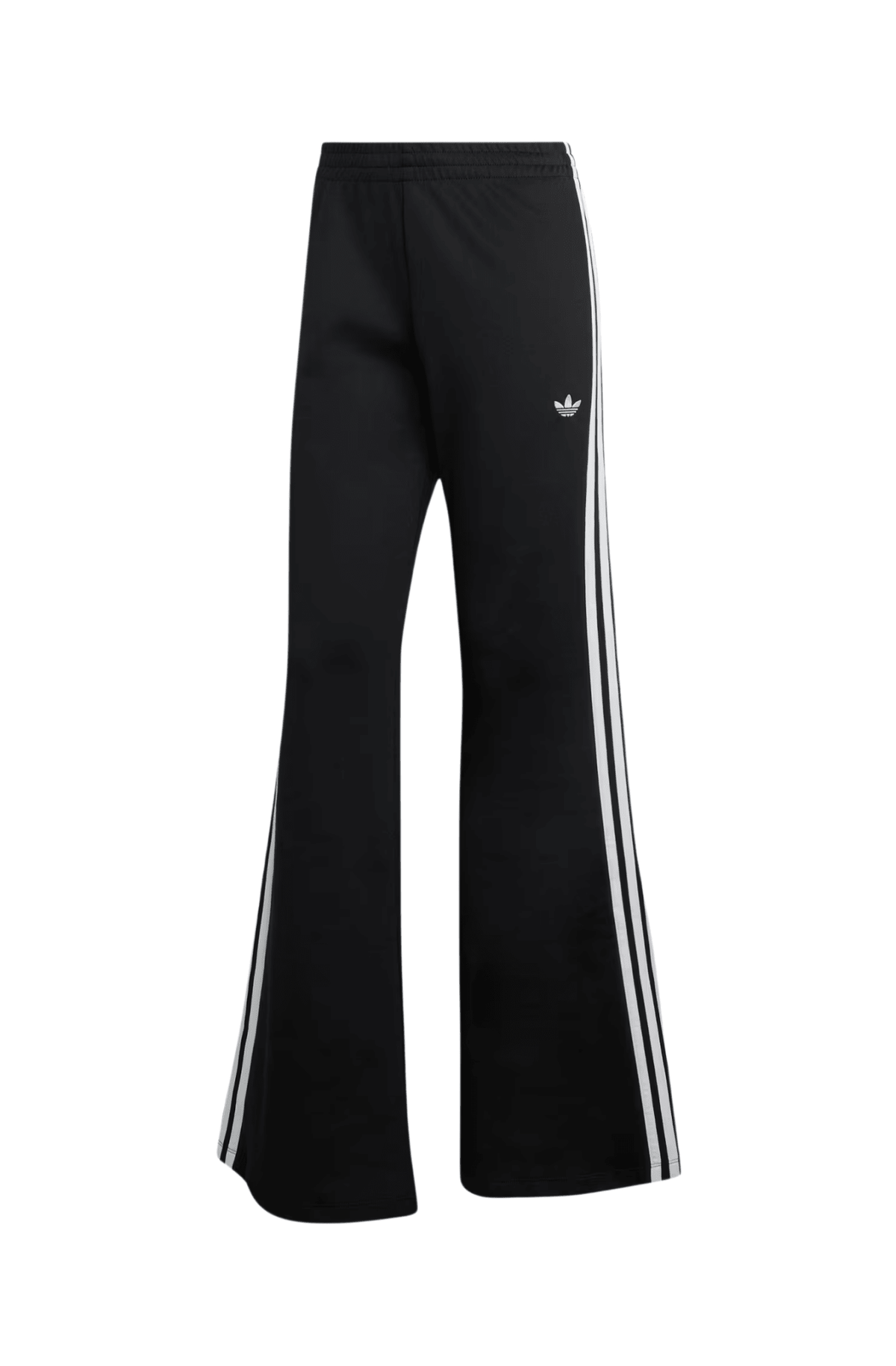 Calça Adidas Flared Adicolor 3-stripes Preto/Branco - NewSkull