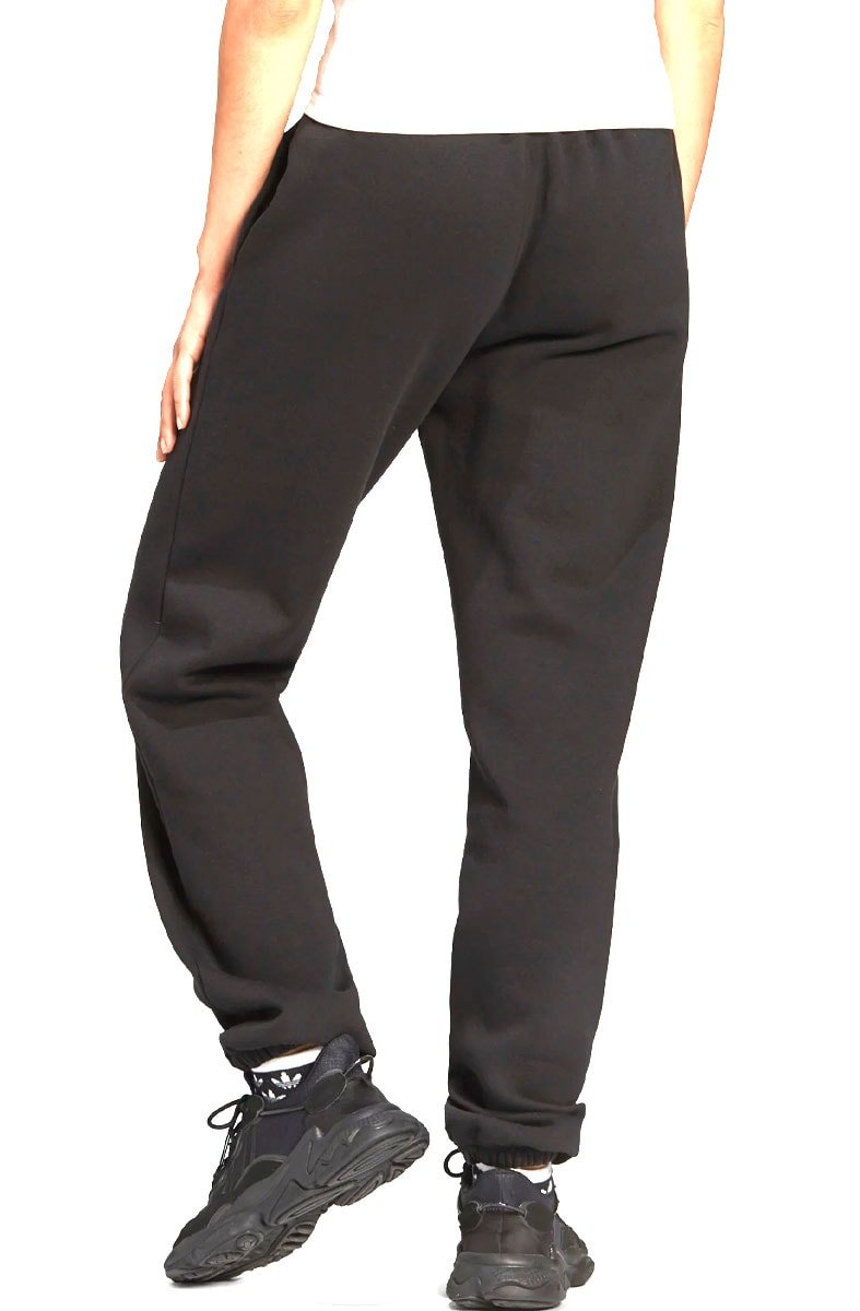 Calça Adidas Jogger Adicolor Essentials Fleece Preto/Branco - NewSkull