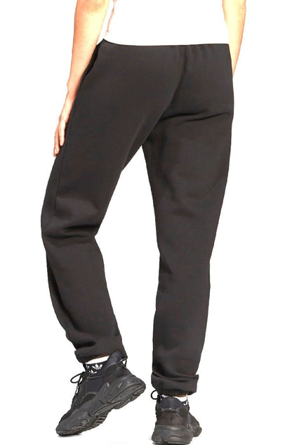 Calça Adidas Jogger Adicolor Essentials Fleece Preto/Branco - NewSkull