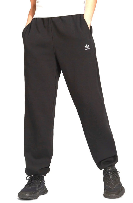 Calça Adidas Jogger Adicolor Essentials Fleece Preto/Branco - NewSkull